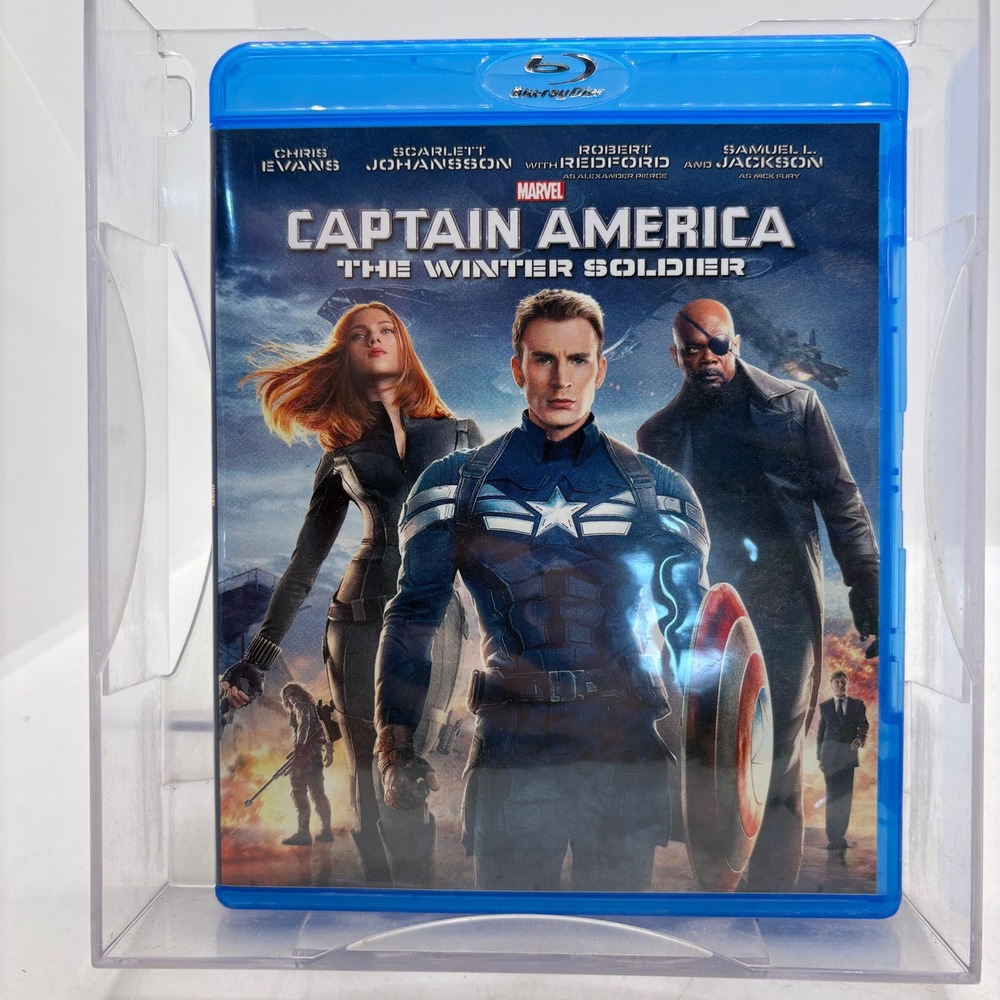 Captain America The Winter Soldier Blu-ray Marvel Studios Chris Evans MCU Movie